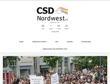 Tablet Screenshot of csd-nordwest.de